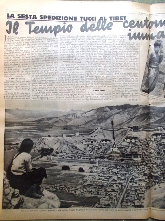 La Domenica del Corriere 3 Aprile 1938 D'Annunzio Spiriti Medium … | Immagine Gallery 2