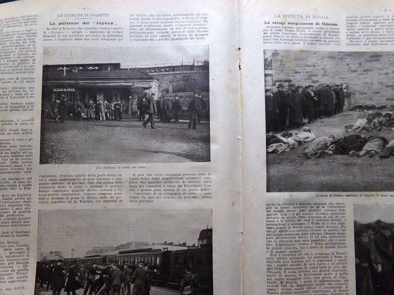 La Domenica del Corriere 3 Dicembre 1905 Norvegia Trilussa Azeglio …