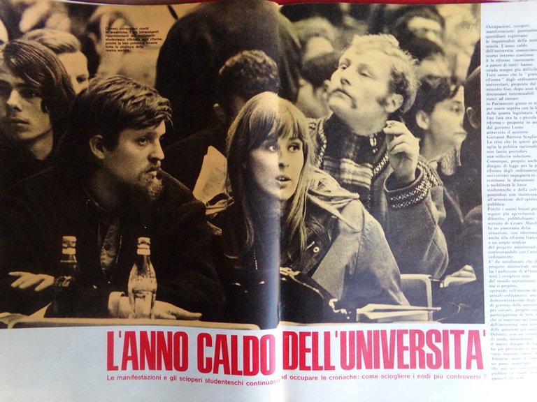 La Domenica del Corriere 3 Dicembre 1968 Carozzo Savoia Moro …