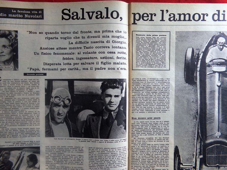 La Domenica del Corriere 3 Febbraio 1963 Nuvolari Hitler Hess …