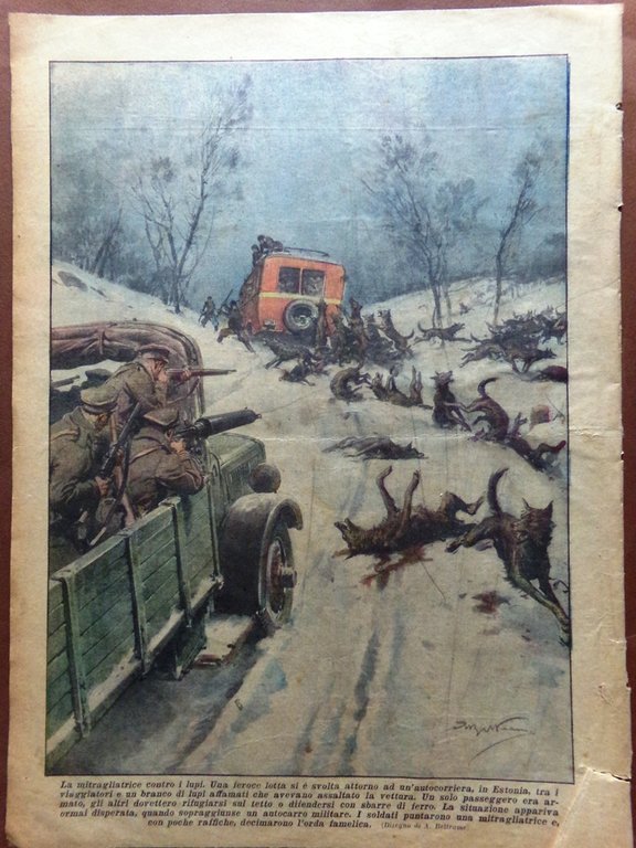 La Domenica del Corriere 3 Gennaio 1937 Terremoto Salvador Duce … | Immagine Gallery 3