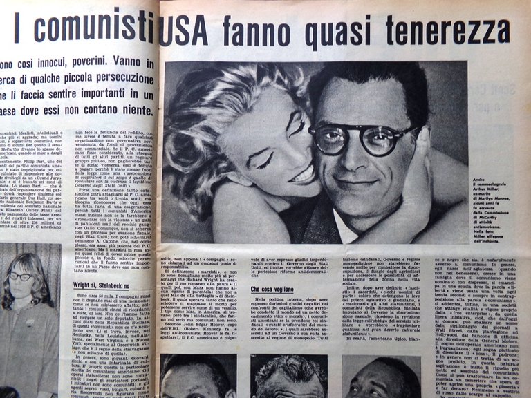 La Domenica del Corriere 3 Giugno 1962 Spazio Puskas Esodo …