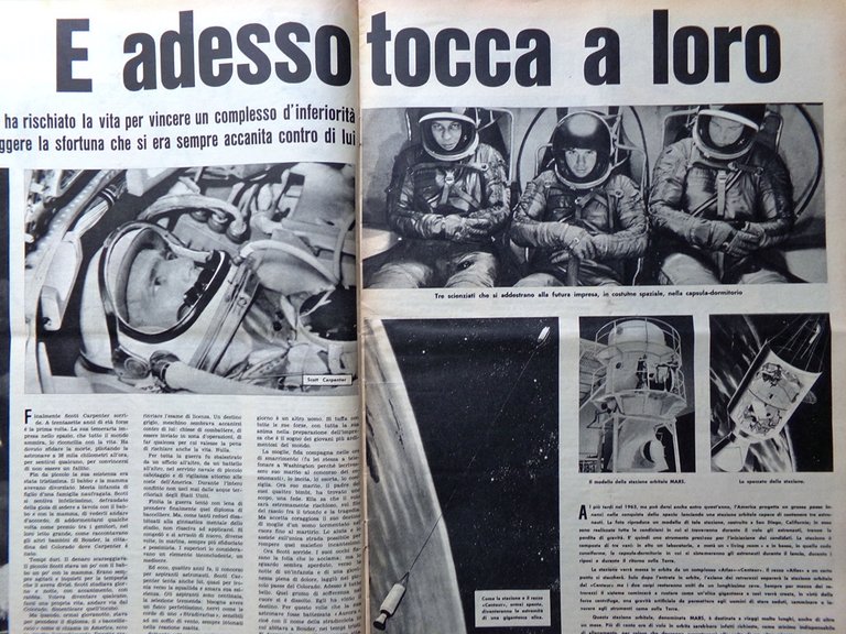 La Domenica del Corriere 3 Giugno 1962 Spazio Puskas Esodo …