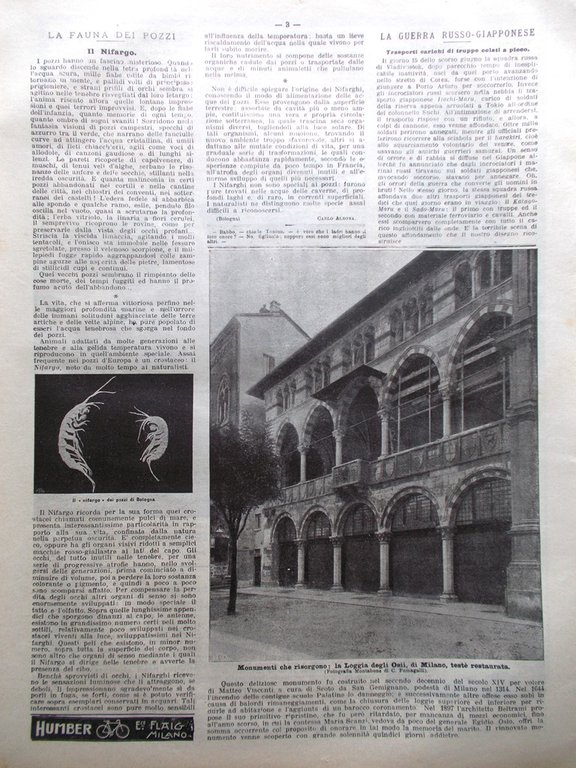La Domenica del Corriere 3 Luglio 1904 Hitachi-Maru Loggia Osii …