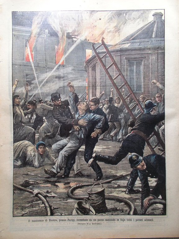 La Domenica del Corriere 3 Luglio 1904 Hitachi-Maru Loggia Osii …