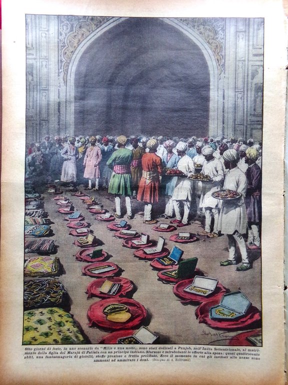 La Domenica del Corriere 3 Luglio 1932 Cayappas Indios Artiglio …