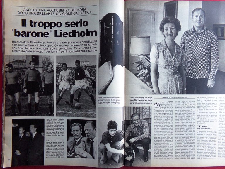 La Domenica del Corriere 3 Luglio 1973 Sotgiu Chartres Liedholm … | Immagine Gallery 2
