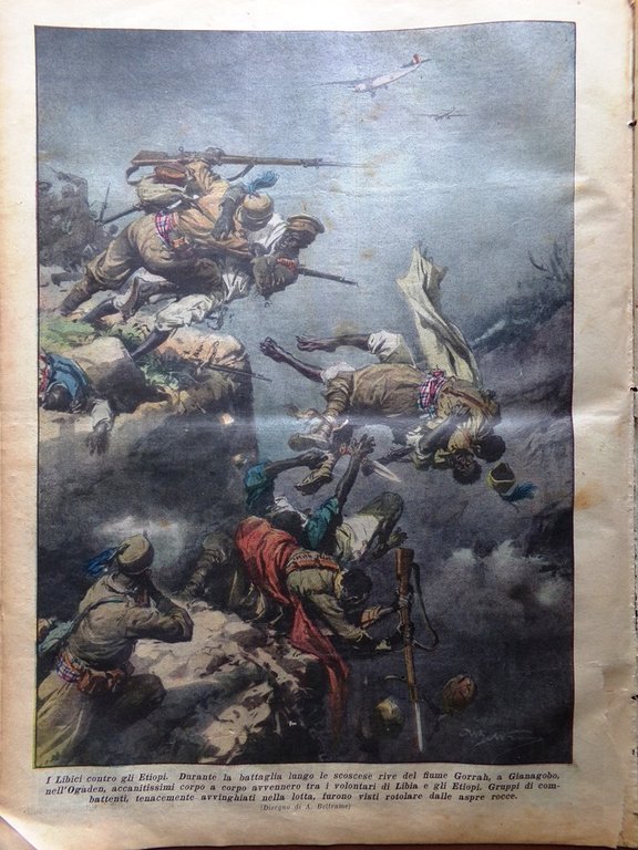 La Domenica del Corriere 3 Maggio 1936 Respighi Righetti Motore …