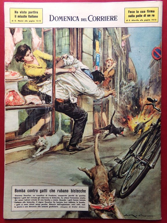 La Domenica del Corriere 3 Maggio 1964 WW1 Sarajevo D'annunzio … | Immagine Gallery 3