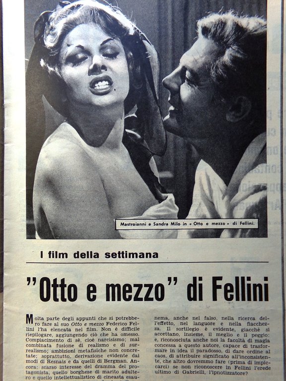 La Domenica del Corriere 3 Marzo 1963 Razzismo Marconi Mussolini …