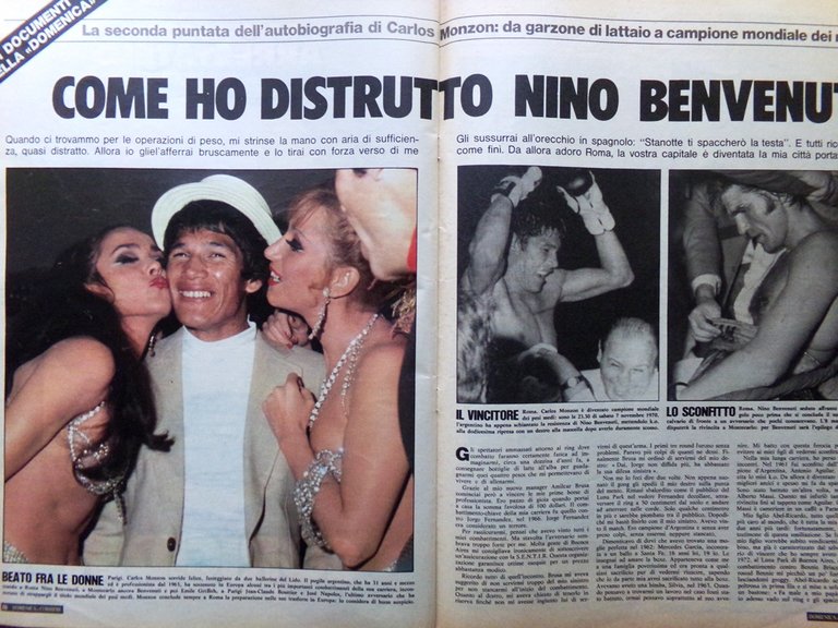 La Domenica del Corriere 3 Marzo 1974 Monzon Onassis Padrino …