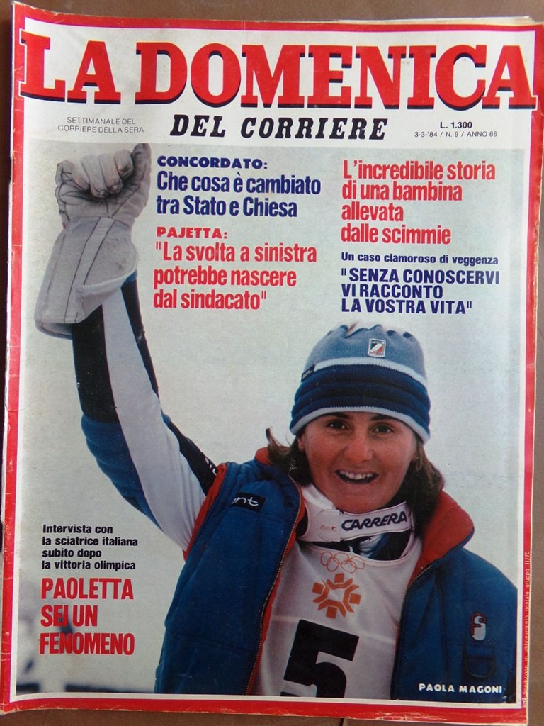 La Domenica del Corriere 3 Marzo 1984 Patti Lateranensi Raffaello …