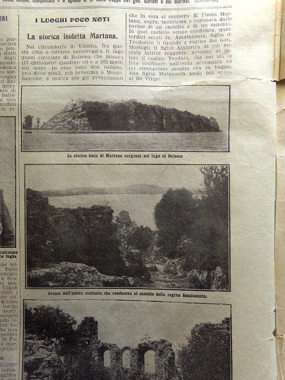 La Domenica del Corriere 3 Novembre 1912 Guerra dei Cinque …