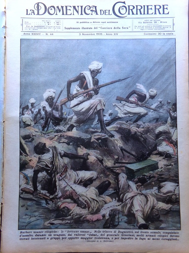 La Domenica del Corriere 3 Novembre 1935 Università Camionale Keaton …