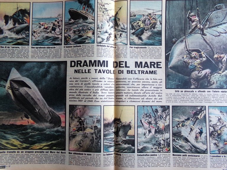 La Domenica del Corriere 3 Novembre 1957 Christian Dior Bovet …