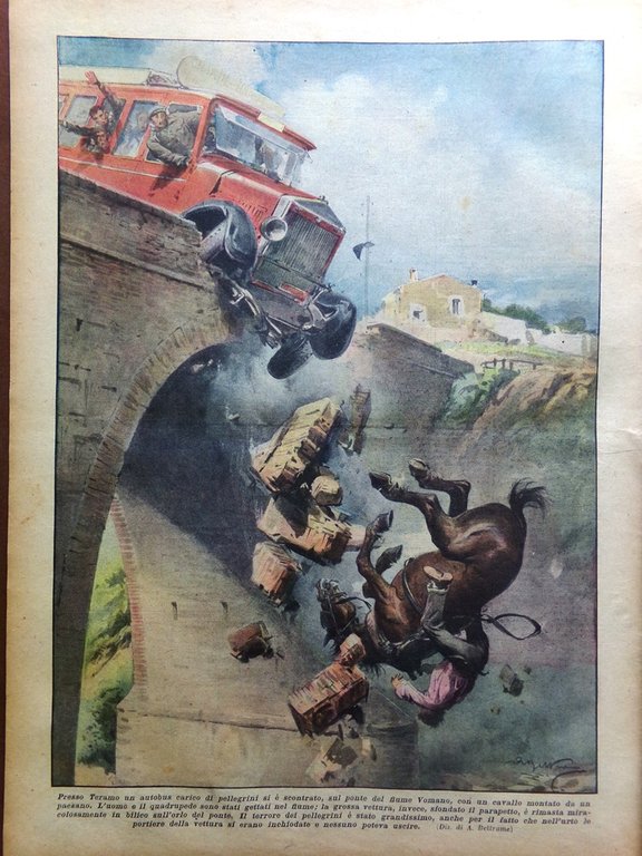 La Domenica del Corriere 3 Ottobre 1937 Germania di Hitler …