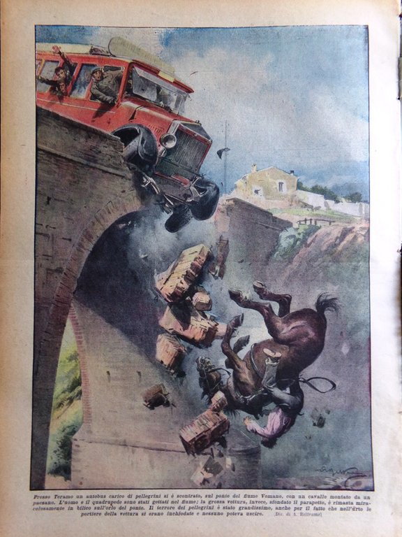 La Domenica del Corriere 3 Ottobre 1937 Germania di Hitler …