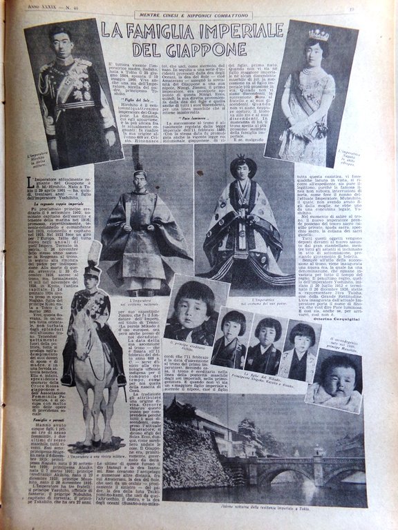 La Domenica del Corriere 3 Ottobre 1937 Germania di Hitler …