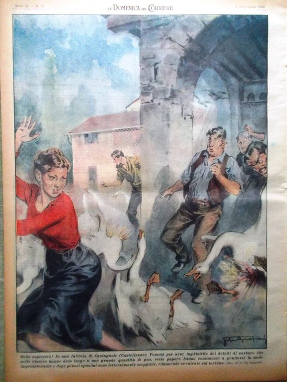 La Domenica del Corriere 3 Settembre 1950 Melato Paget Papa …