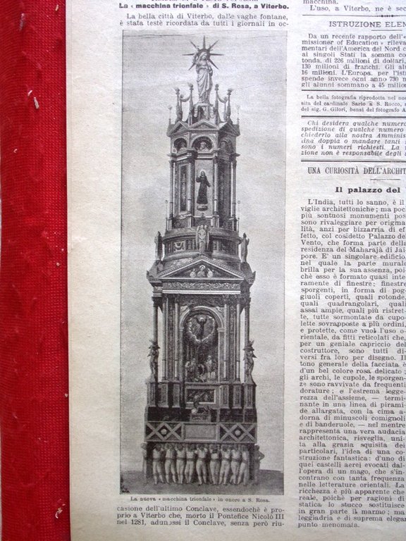 La Domenica del Corriere 30 Agosto 1903 Spezia Lord Salisbury …