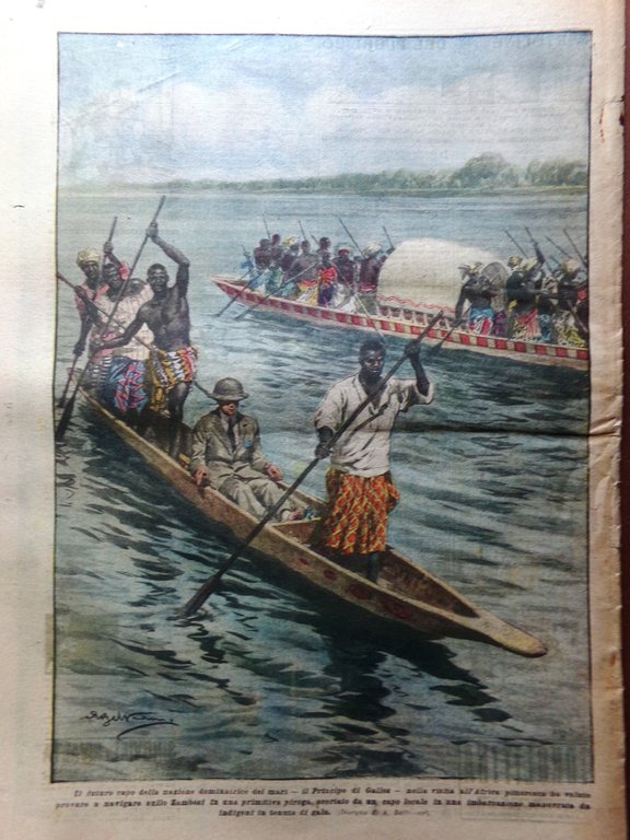 La Domenica del Corriere 30 Agosto 1925 Amalfi Turchia Piedigrotta …