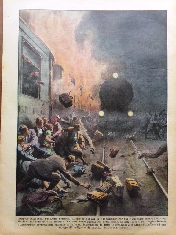 La Domenica del Corriere 30 Agosto 1936 Rivolta in Spagna …