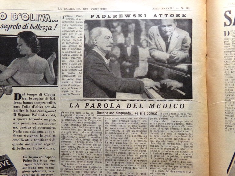 La Domenica del Corriere 30 Agosto 1936 Rivolta in Spagna …
