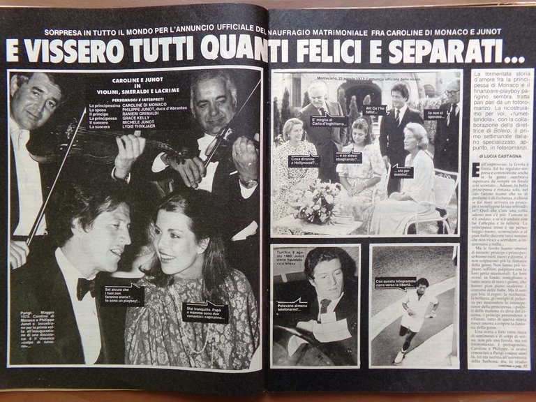La Domenica del Corriere 30 Agosto 1980 Antonelli Falcao Carolina …