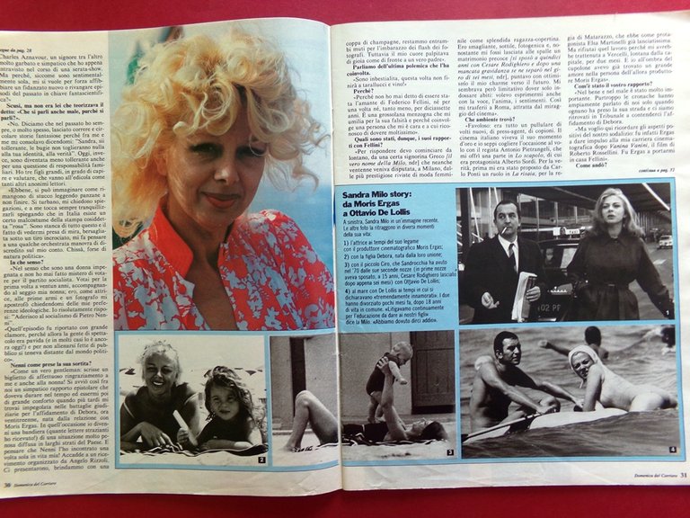 La Domenica del Corriere 30 Agosto 1986 Milo Fellini Scilla …