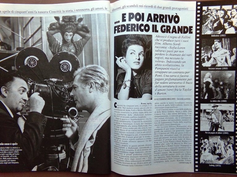 La Domenica del Corriere 30 Aprile 1987 Fellini Prost Caruso …