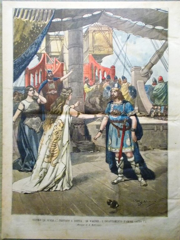 La Domenica del Corriere 30 Dicembre 1900 Cimarosa Sienkiewicz Butti …