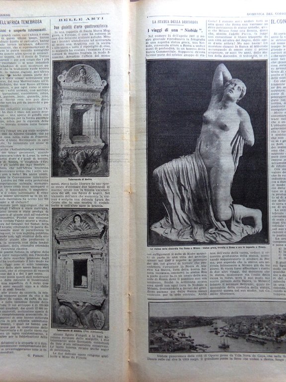 La Domenica del Corriere 30 Gennaio 1910 Scavi Serri Oporto … | Immagine Gallery 4