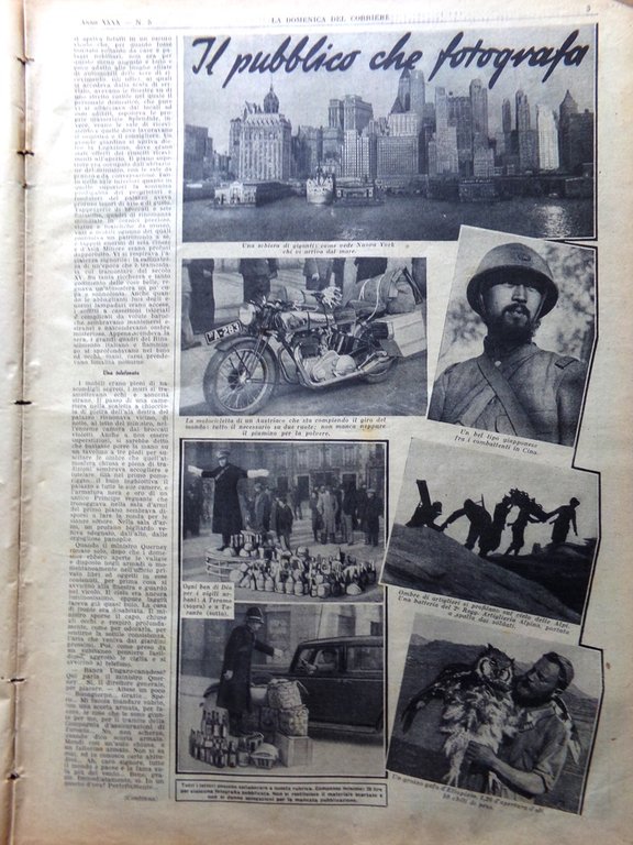 La Domenica del Corriere 30 Gennaio 1938 Ombre Cinesi Sport … | Immagine Gallery 2