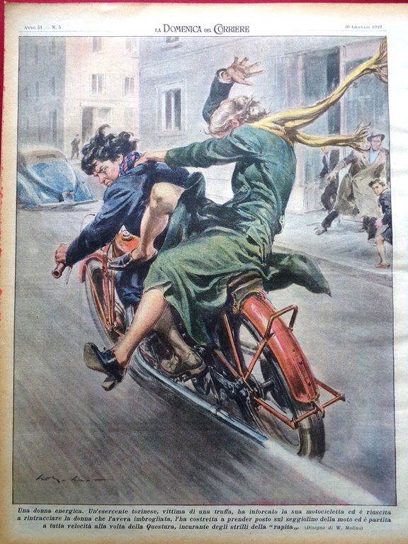 La Domenica del Corriere 30 Gennaio 1949 Truman Reiter Fleming … | Immagine Gallery 3