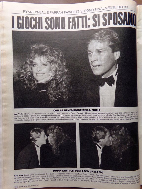 La Domenica del Corriere 30 Gennaio 1982 Potomac Lady Diana …