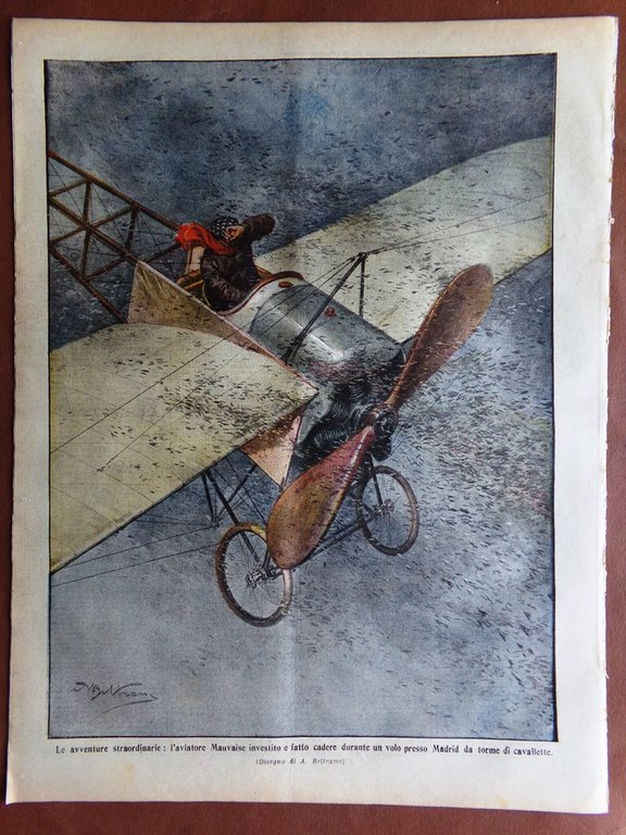 La Domenica del Corriere 30 Giugno 1912 Anniversario Bersaglieri Ferrovia …