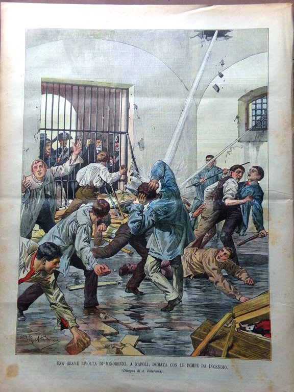 La Domenica del Corriere 30 Marzo 1902 Pasqua Napoli Stron … | Immagine Gallery 5