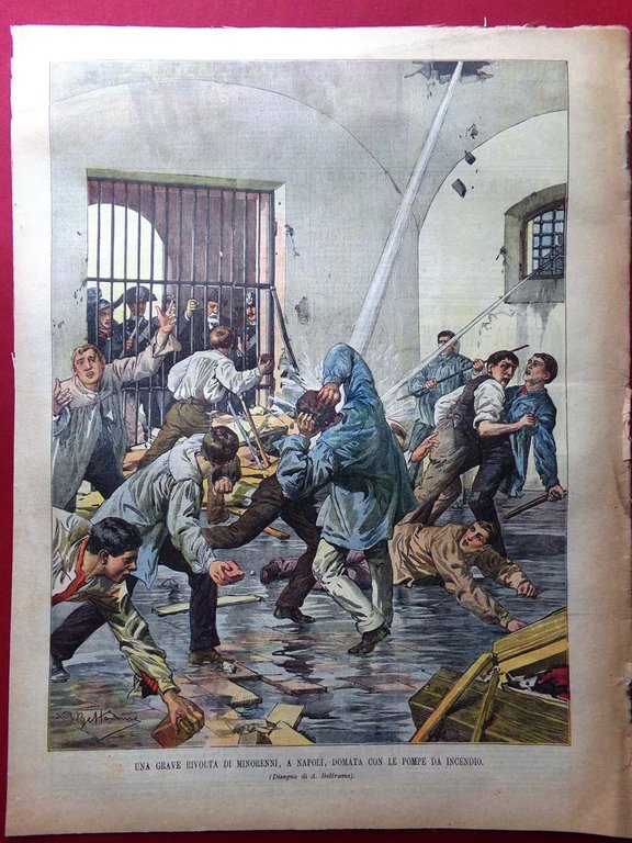 La Domenica del Corriere 30 Marzo 1902 Pasqua Napoli Stron … | Immagine Gallery 6