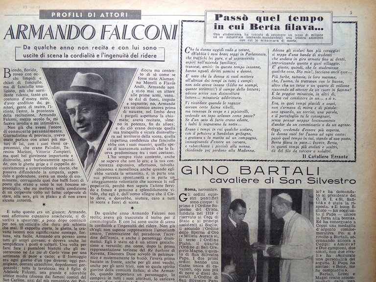 La Domenica del Corriere 30 Novembre 1947 Nozze Elisabetta d'Inghilterra …