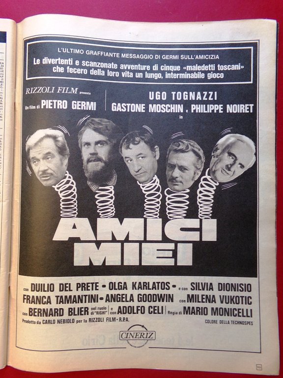 La Domenica del Corriere 30 Ottobre 1975 D'Annunzio Moser Indios …