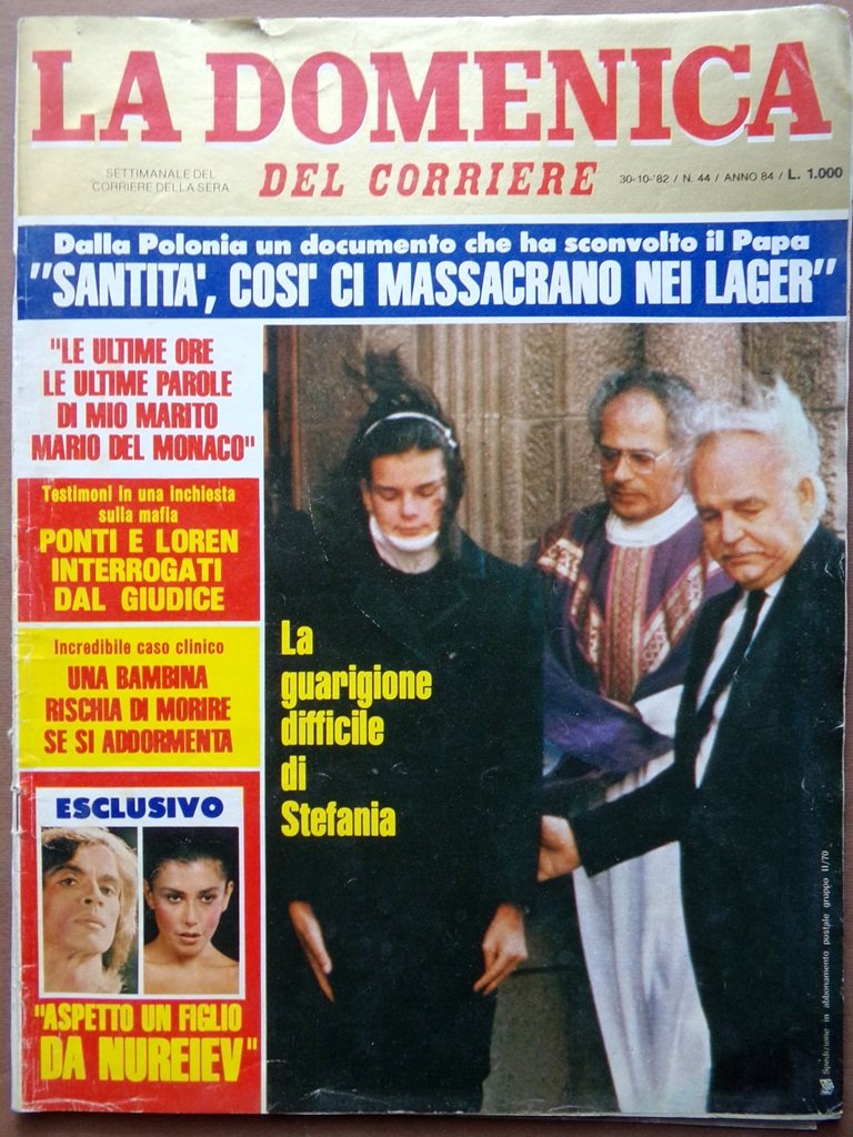 La Domenica del Corriere 30 Ottobre 1982 Stefania Maerth Monaco …