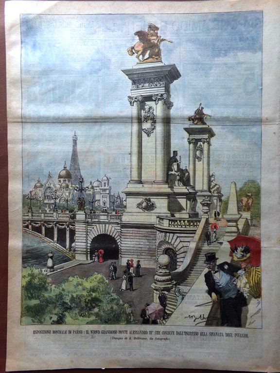 La Domenica del Corriere 30 Settembre 1900 Walpurga von Isacescu …