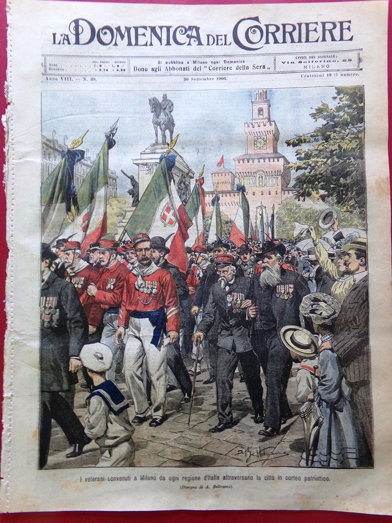 La Domenica del Corriere 30 Settembre 1906 Cuba Termini Imerese …