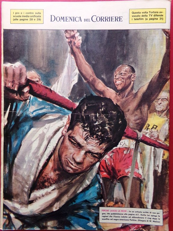 La Domenica del Corriere 30 Settembre 1962 Dischi Volanti Ritiro … | Immagine Gallery 3