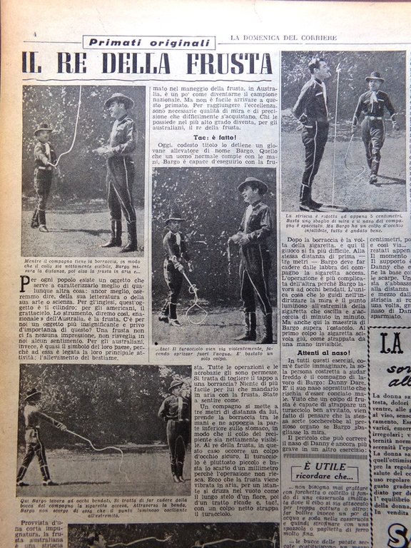 La Domenica del Corriere 31 Agosto 1947 Soroban Indipendenza India …