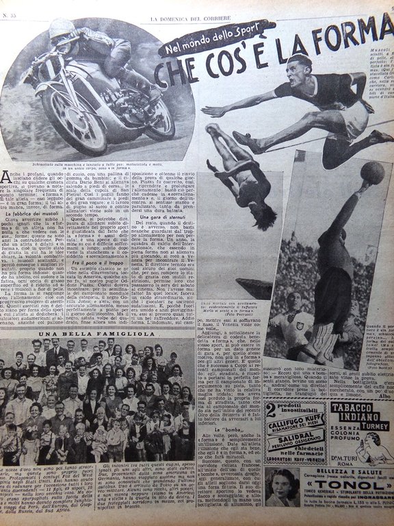 La Domenica del Corriere 31 Agosto 1947 Soroban Indipendenza India …