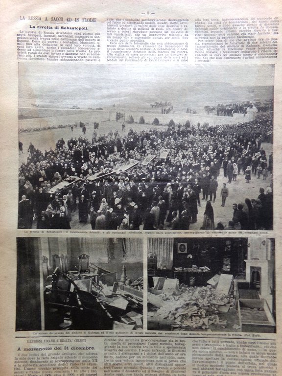 La Domenica del Corriere 31 Dicembre 1905 Sebastopoli Natale in … | Immagine Gallery 2