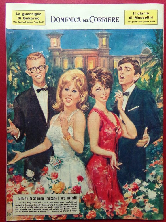 La Domenica del Corriere 31 Gennaio 1965 Diario Mussolini Churchill … | Immagine Gallery 3