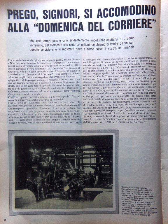 La Domenica del Corriere 31 Luglio 1966 Garda Malta Savoia …