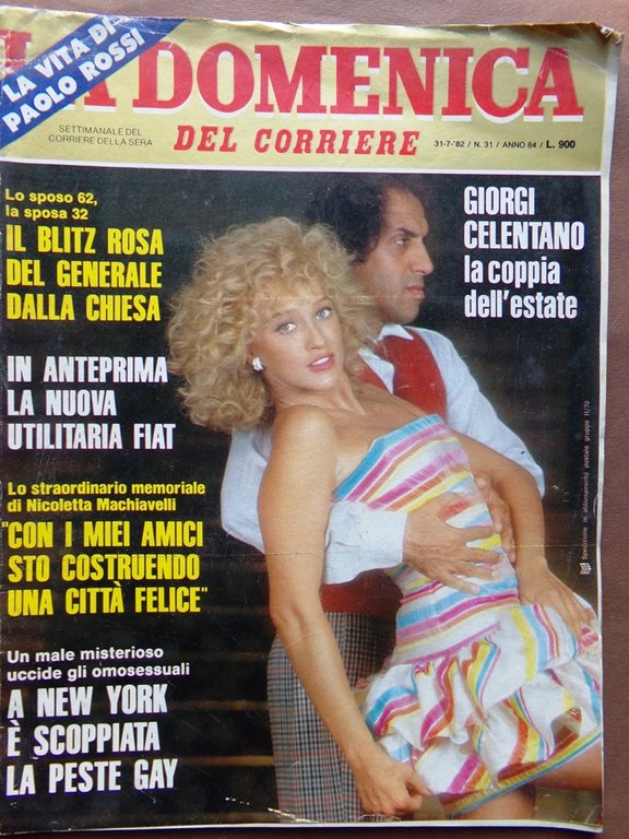 La Domenica del Corriere 31 Luglio 1982 Loren Paolo Rossi … | Immagine Gallery 1